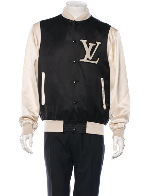 louis vuitton varsity jacket beige|Varsity Jackets, Bombers & Coats for Men .